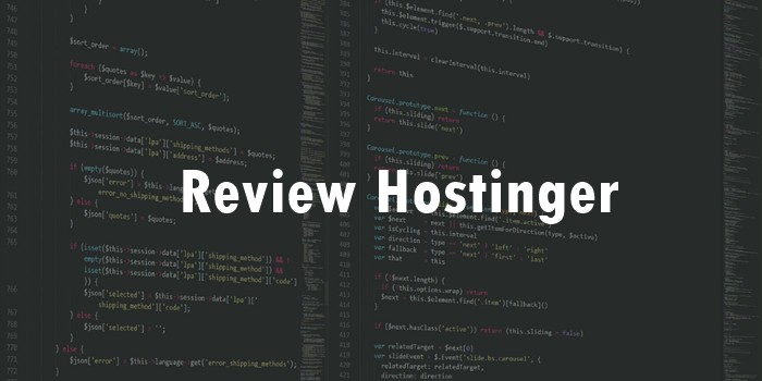 Review Hostinger