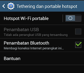 Samsung Bluetooth Tethering