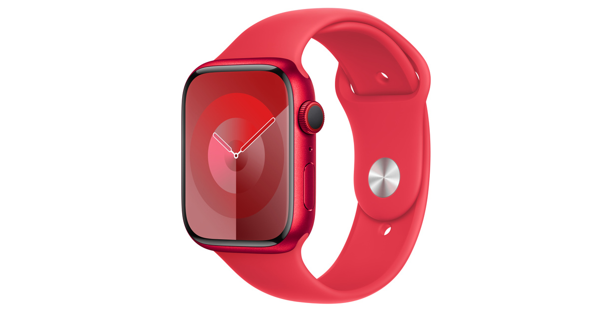 Apple Watch Series 9 Merah Preview