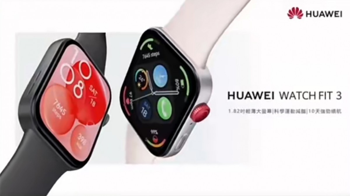 Huawei Watch Fit 3 Bocor Sebelum Peluncuran