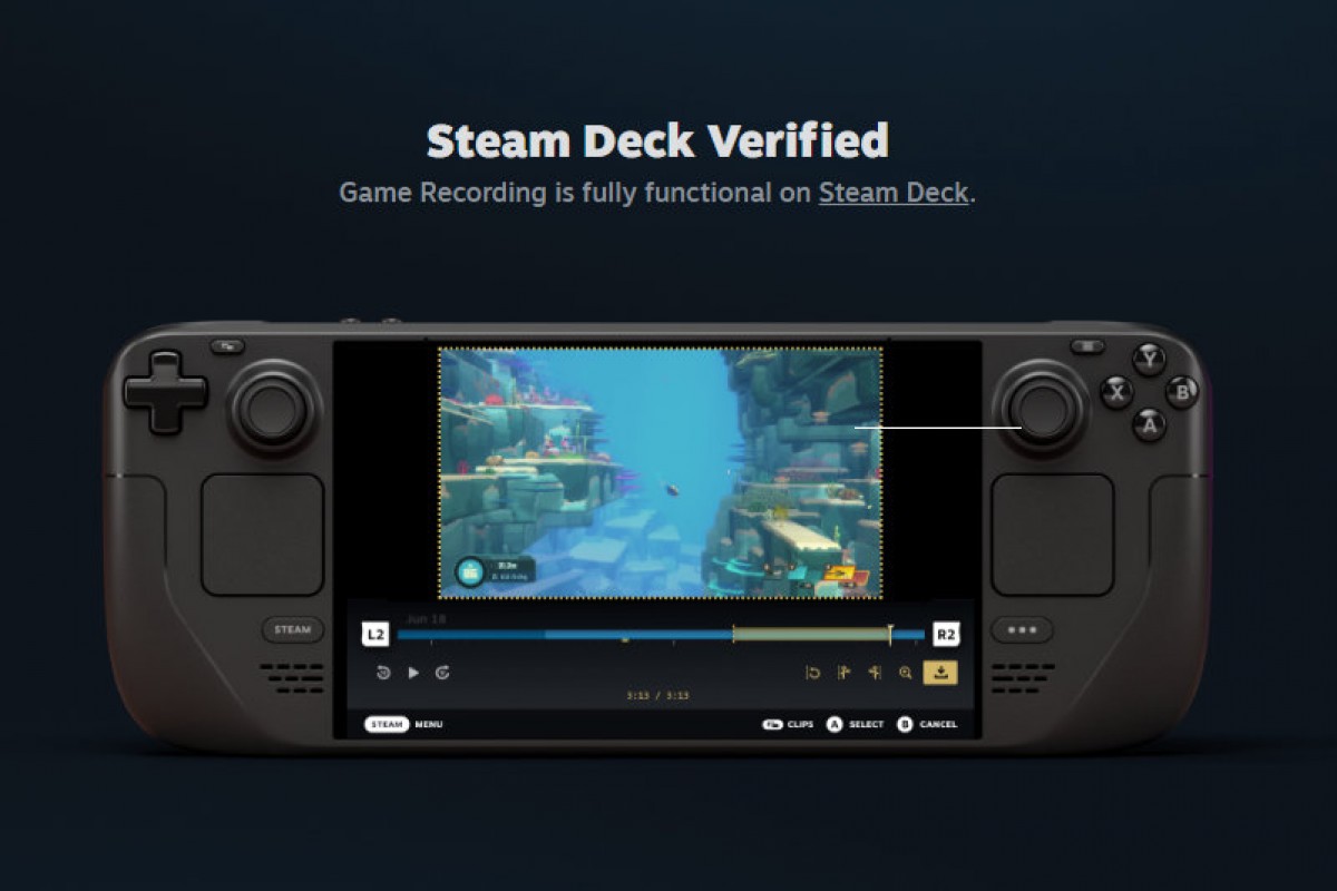 Steam Deck Recording Features