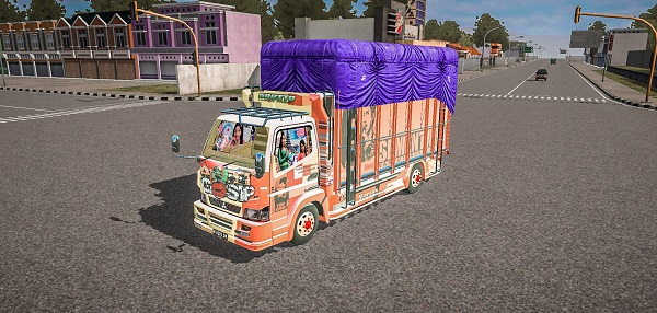download mod bussid truck canter anti gosip